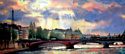Картина Stamprint Париж 3 АT022 (65x150)