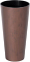 Кашпо Prosperplast Tubus Slim Corten DTUS300C-7601U (черный/коричневый)