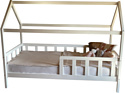 Кровать Dyatel Хит 90x200 с настилом HF-BS-064-WH (белый)