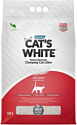 Наполнитель для туалета Cat's White Unscented 10 л