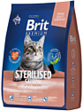 Сухой корм для кошек Brit Premium Cat Sterilized Salmon & Chicken 8 кг