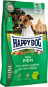 Сухой корм для собак Happy Dog Sensible Mini India (с рисом, горохом и куркумой) 4 кг