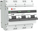 Выключатель автоматический EKF ВА 47-100 3P 100А (C) 10кА PROxima mcb47100-3-100C-pro