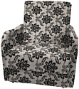 Кресло-кровать Асмана Виктория-1 (рогожка вензель коричневый)