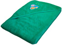 Полотенце с капюшоном Goodness Детское 100x100 (зеленый/уточка)