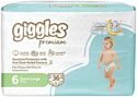 Подгузники Giggles Premium Xlarge 6 Jumbo Pack (36 шт)
