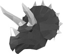 PaperCraft PAPERRAZ Динозавр Топс (графитовый)