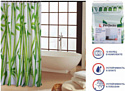 Шторка-занавеска для ванны Perfecto Linea Harmony 36-118010 (бамбук)