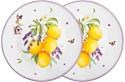 Набор обеденных тарелок Lefard Прованс лимоны 104-871