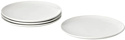 Набор обеденных тарелок Swed House Sidoplatta MR3-31 (белый)