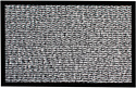 Придверный коврик Велий Сатурн 50x80 (серый)