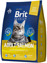 Сухой корм для кошек Brit Premium Cat Adult Salmon 2 кг