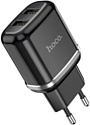 Сетевое зарядное Hoco N4 Aspiring (черный)