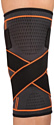 Суппорт колена Indigo IN209 XL (черный/оранжевый)