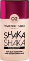 Тональный крем Vivienne Sabo Shaka Shaka с натуральным блюр-эффект (тон 02 бежевый)