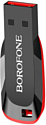 USB Flash Borofone BUD2 32GB (черный/красный)