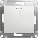 Выключатель Schneider Electric Glossa GSL000153 (белый)