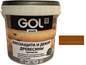 Пропитка GOL Wood Aqua Защитно-декоративная 0.9 кг (тик)