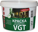Краска VGT Для наружн/внутр. работ Моющаяся ВД-АК-1180 3 кг (белоснежный)