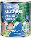 Эмаль Krafor Алкидная 0.9 л (белый)