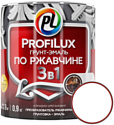 Грунт-эмаль Profilux По ржавчине 3в1 (0.9 кг, белый)