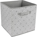 Коробка для хранения Handy Home Орнамент UC-227 (серый)