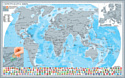 Скретч-карта Белкартография Мир 88x55 см