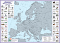 Скретч-карта Белкартография Европа 68x48 см