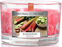 Свеча Aroma Home Scented Candle Rhubarb Ароматическая 115 г