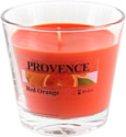 Ароматизированая свеча Provence 565064 (красный апельсин)