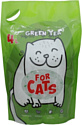 Наполнитель For Cats Green Tea 4 л