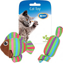Игрушка для кошек Duvo Plus Рыбка и конфетка с кошачьей мятой 1717022/DV