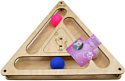 Игрушка для кошек Glory Life Треугольник с шариками 147257