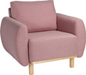 Интерьерное кресло Mio Tesoro Тулисия (коричнево-розовый)