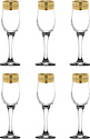 Набор бокалов для шампанского Promsiz EAV493-160/S/Z/6
