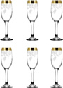 Набор бокалов для шампанского Promsiz TAV34-519/S/Z/6