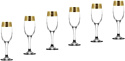 Набор бокалов для шампанского Promsiz EAV08-519/S/Z/6