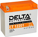 Мотоциклетный аккумулятор Delta CT 12201 (20 А·ч)