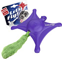 Игрушка для собак GiGwi Белка-летяга для метания с пищалкой 75426