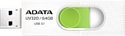 ADATA USB Flash A-Data UV320 64GB (белый/зеленый)