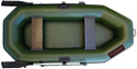 Гребная лодка Yugana S-240 (оливковый)