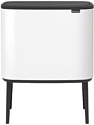 Brabantia Bo Touch Bin 11+23 л (белый)