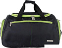 Дорожная сумка Mr.Bag 014-408MB-SG-BLK (черный/зеленый)