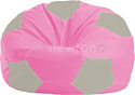 Flagman Мяч Стандарт М1.1-205 розовый/белый