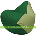 Flagman Бескаркасное кресло-мешок Груша Г2.3-0119 зелёный, оливковый
