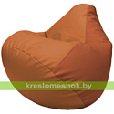 Flagman Бескаркасное кресло-мешок Груша Г2.3-2023 оранжевый, тёмно-оранжевый