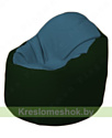 Flagman Кресло-мешок Браво Б1.3-F03F05 (синий, темно-зелёный)