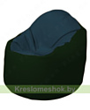 Flagman Кресло-мешок Браво Б1.3-F04F05 (темно-синий, темно-зелёный)