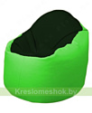Flagman Кресло-мешок Браво Б1.3-F05F07 (темно-зеленый, салатовый)