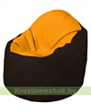 Flagman Кресло-мешок Браво Б1.3-F06F01 (желтый, темно-коричневый)